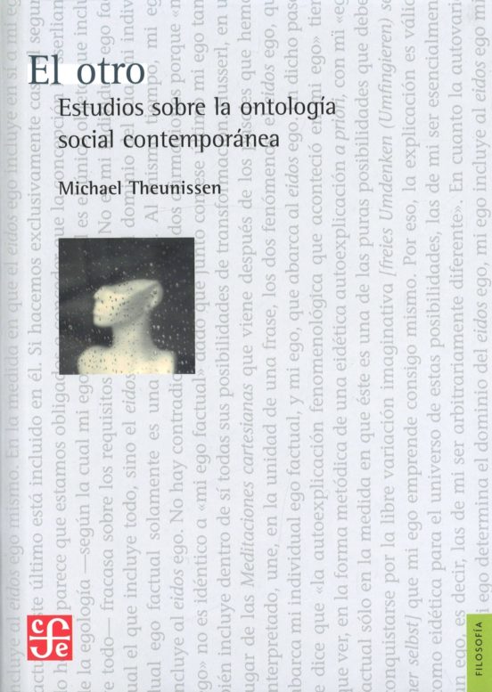 El Otro: Estudios sobre la Ontologia Social Contemporanea