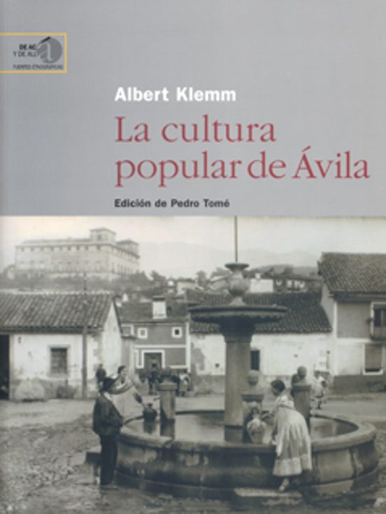 La Cultura Popular De Ávila