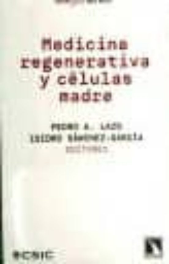 Medicina Regenerativa Y Células Madre