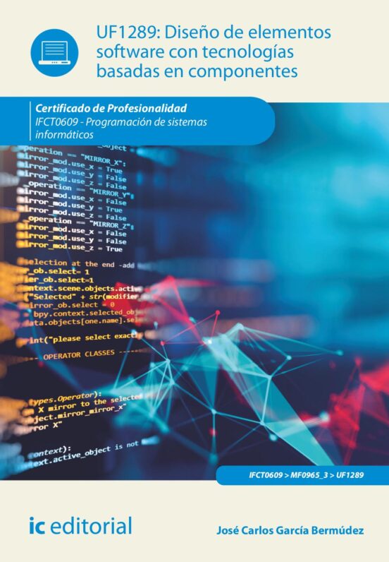 Uf1289 Diseño De Elementos Software Con Tecnologías Basadas E