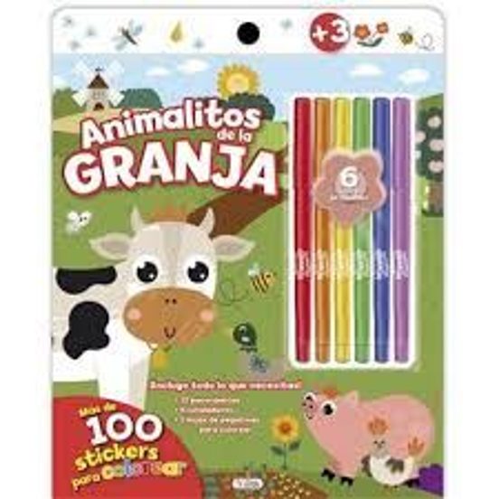 Animalitos De La Granja Mosaico 3d