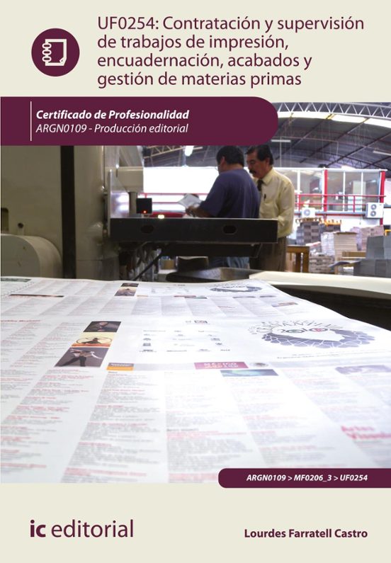 Argn0109 Contratación Y Supervisión De Trabajos De Impresión