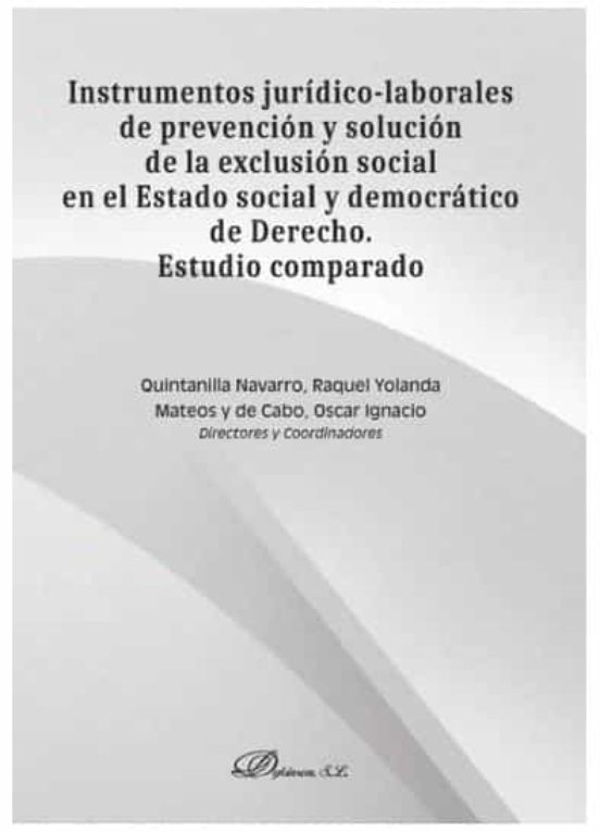 Instrumentos Juridico-laborales De Prevencion Y Solucion De La Exclusi