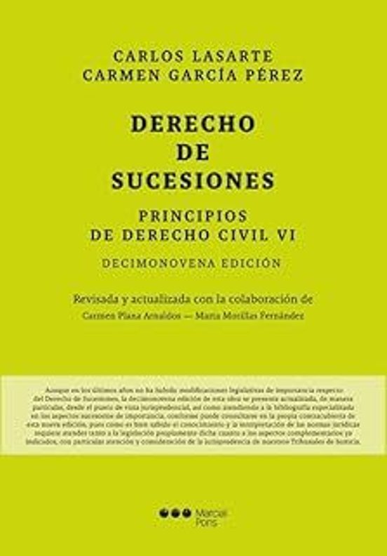 Principios De Derecho Civil Tomo Vi. Sucesiones