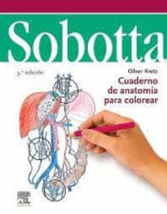 Sobotta. Cuaderno De Anatomía Para Colorear