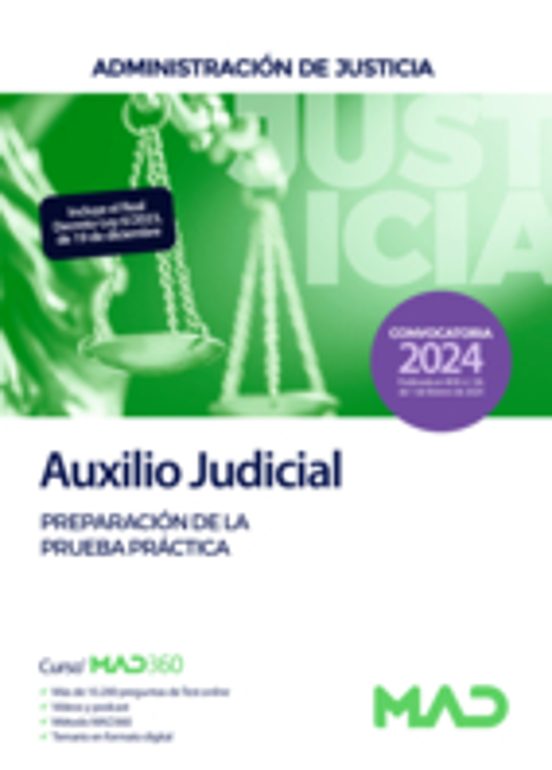 Cuerpo De Auxilio Judicial. Preparación De La Prueba Práctica