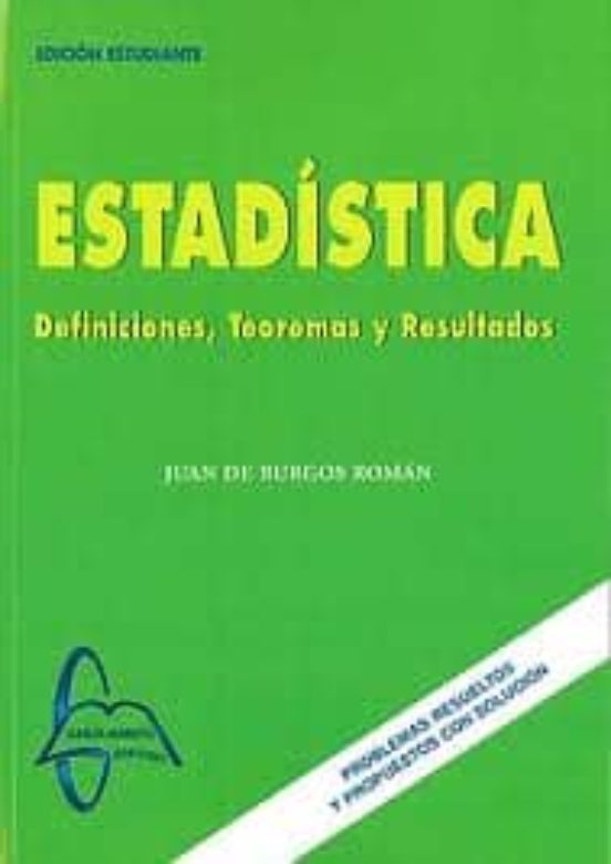 Estadistica: Definiciones Teoremas Resultados