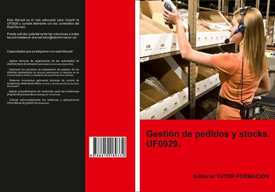 Gestión De Pedidos Y Stocks. UF0929