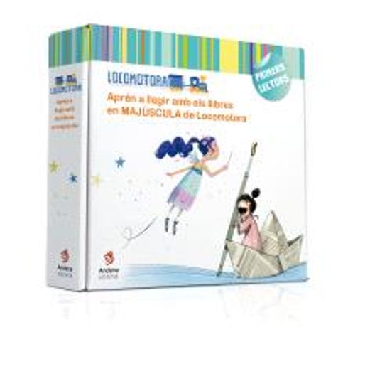 Aprèn A Llegir Amb Els Llibres En Majúscula De Locomotora