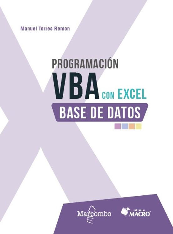 Programación Vba Con Excel: Base De Datos