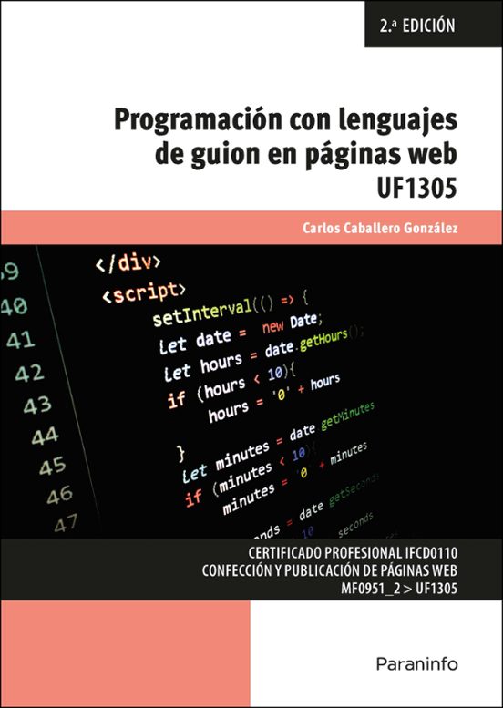 Uf1305: Programación con Lenguajes de Guion en Páginas Web