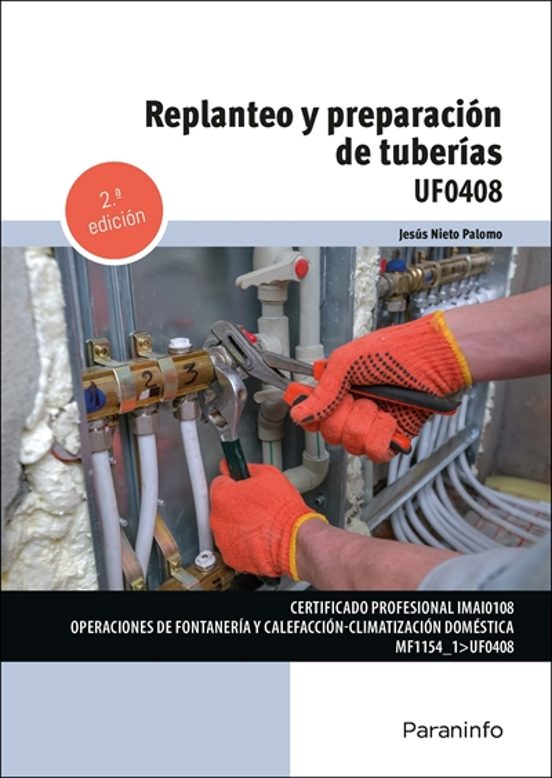 Replanteo y preparación de tuberías