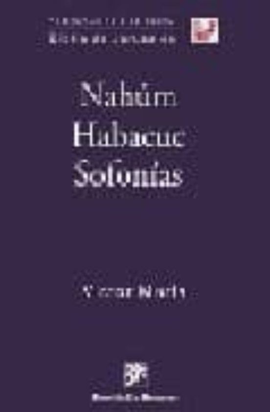 Nahum: Habacuc: Sofonias
