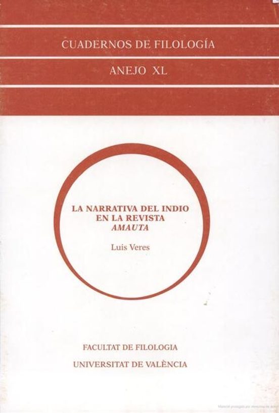 La Narrativa Del Indio En La Revista Amauta