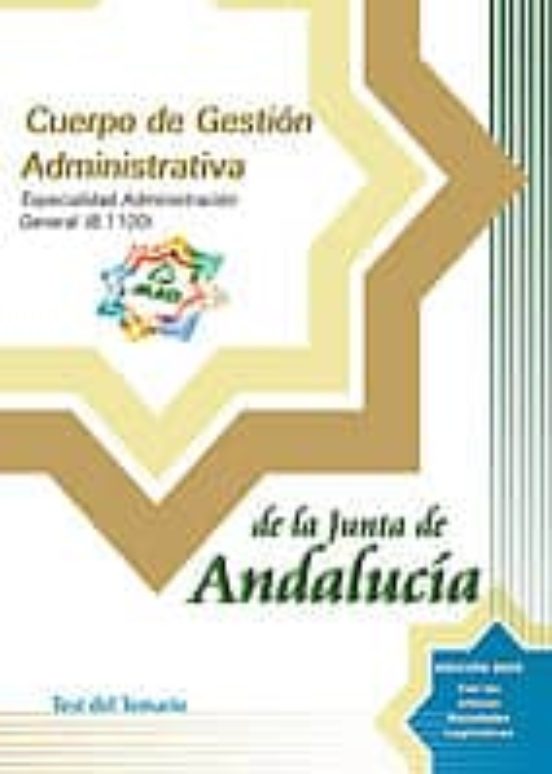 Cuerpo De Gestion Administrativa De La Junta De Andalucia: Especi Alid