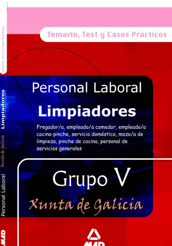 Limpiadores Xunta De Galicia : Temario Y Test