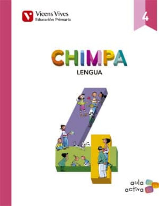 Portada de Chimpa 4º Primaria Lengua Catalu¥a.aula Activa. Ed 2015