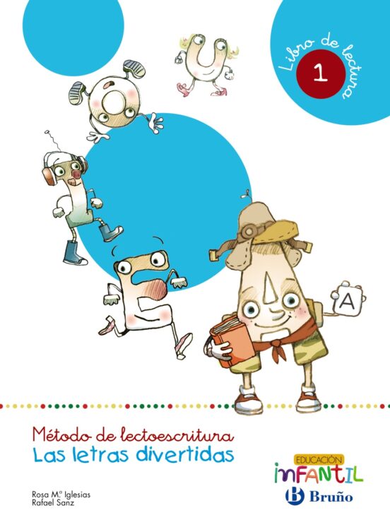 Las Letras Divertidas Infantil 4 Años Libro de Lectura 1