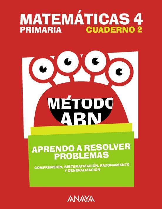 Matemáticas 4º Educacion Primaria Método Abn Aprendo a Resolver Proble