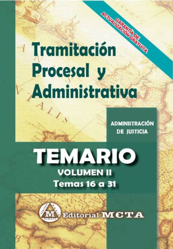 Tramitacion Procesal Y Administrativa : Temario