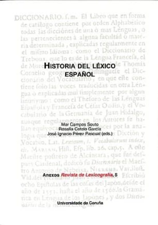 Historia Del Léxico Español