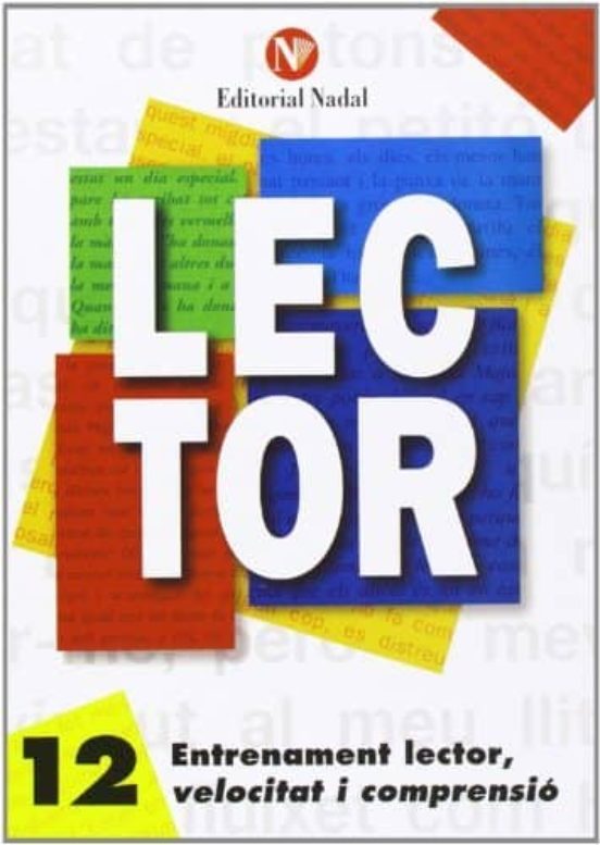 Entrenament Lector Velocitat I Comprensió Nº 12 Lletra Dimprent A C.m