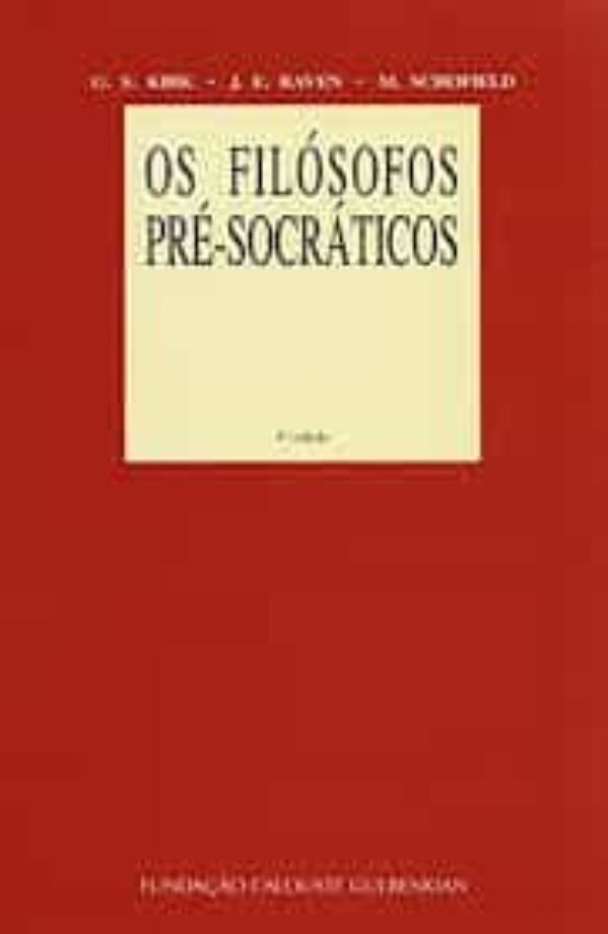 Os Filósofos Pré-socráticos