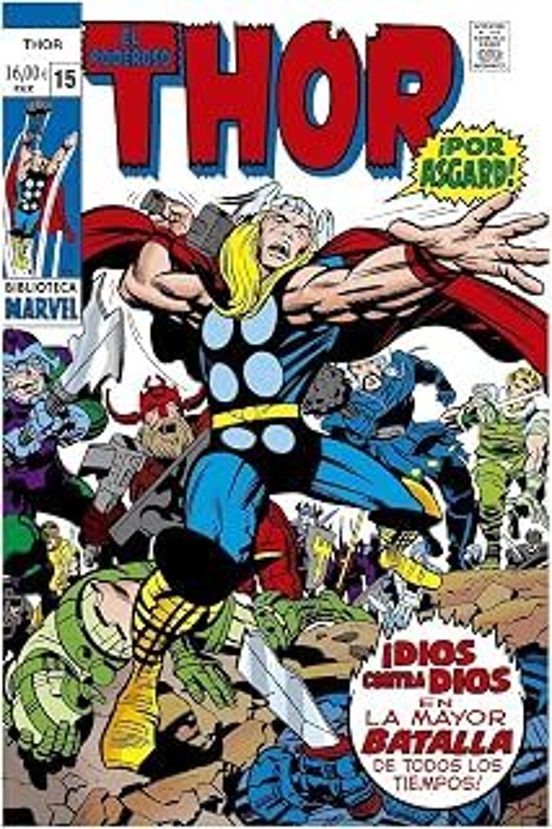 Biblioteca Marvel el Poderoso Thor 15 1970 Bm 135