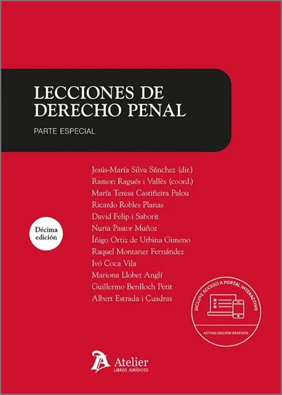 Lecciones De Derecho Penal. Parte Especial 2025