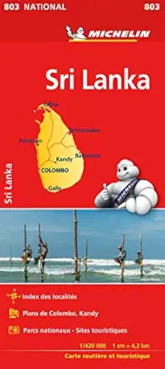 Mapa National Sri Lanka 11803