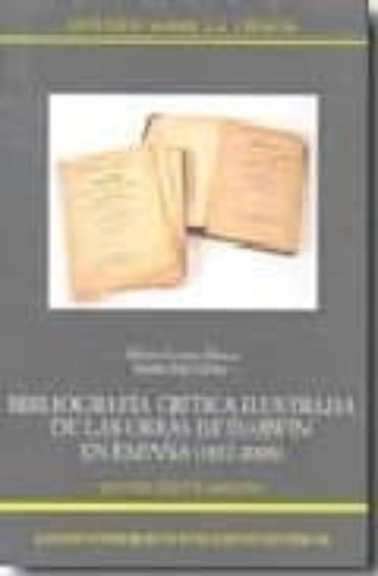 Bibliografía Crítica Ilustrada De Las Obras De Darwin En España