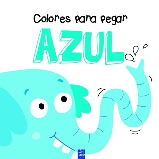 Colores Para Pegar. Azul