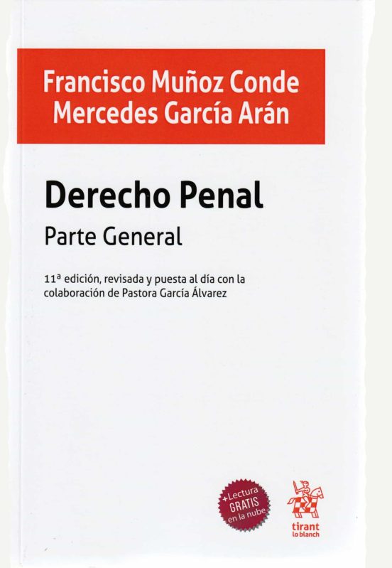 Derecho Penal. Parte General