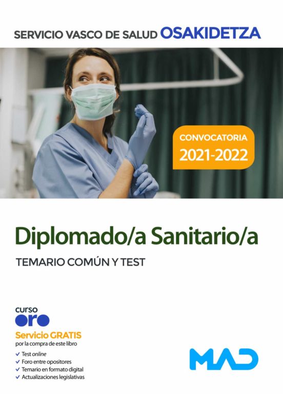 Diplomado Sanitario De Osakidetza Servicio Vasco De Salud