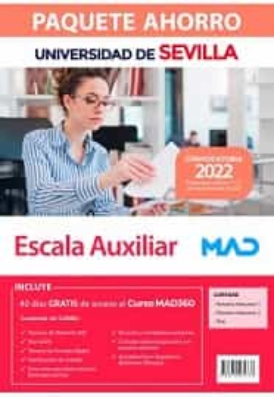 Paquete Ahorro Escala Auxiliar Universidad De Sevilla