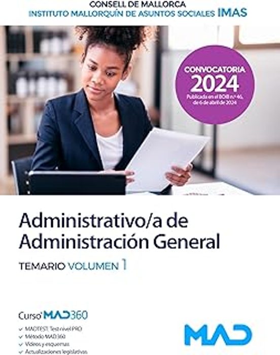 Administrativo/a De Administración General Del Consell De Mallorca Y D