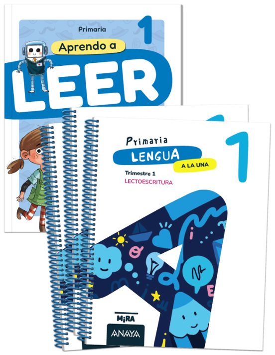 Lengua 1º Primaria a la una + Incluye Aprendo a Leer con Detectives de