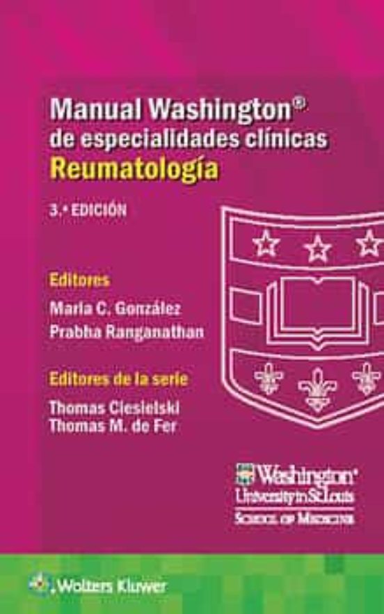 Manual Washington De Especialidades Clinicas Reumatología