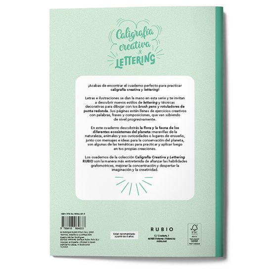 Caligrafia Creativa Lettering Naturaleza Y Medioambiente