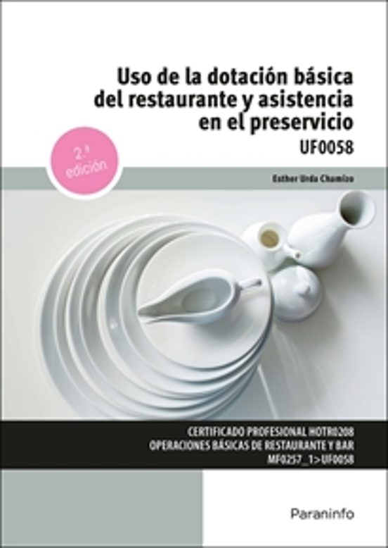 Uso De La Dotacion Basica Del Restaurante Y Asistencia En El