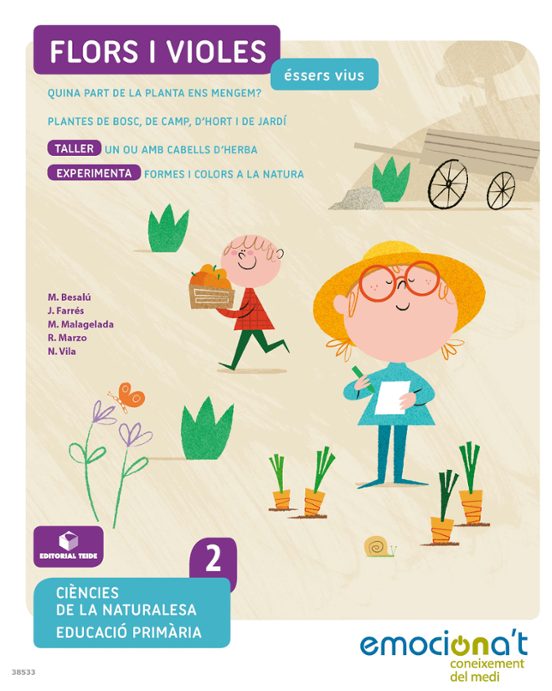 Ciencies Naturals 2º Educacion Primaria Flors I Violes Emociona T Ed 2