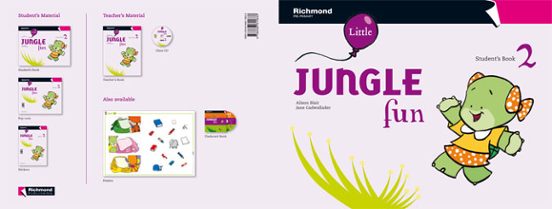 Little Jungle Fun 2 Students Pack 4 Años