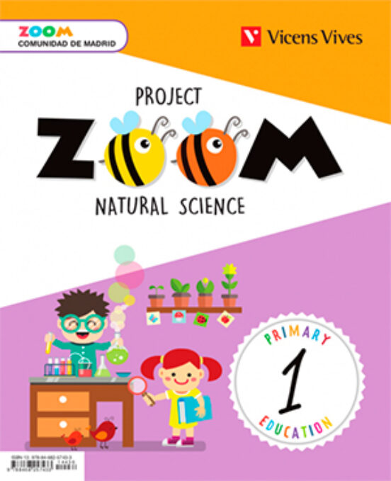 Natural Science 1º Educacion Primaria + Cd + Welcome Madrid Zoom