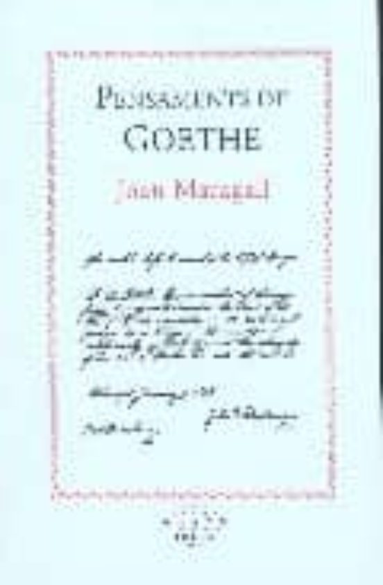 Pensaments De Goethe