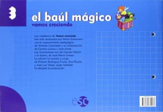 El Baul Magico. Vamos Creciendo 3 Años