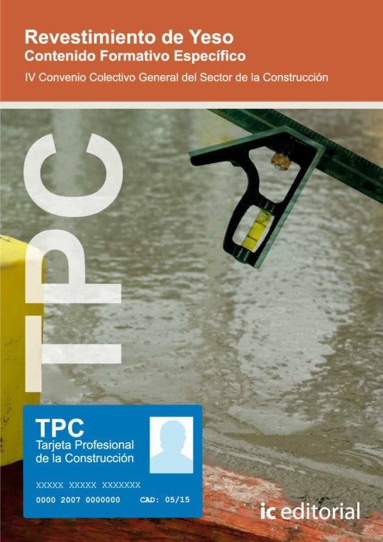 Tpc - Revestimiento De Yeso. Contenido Formativo Especifico