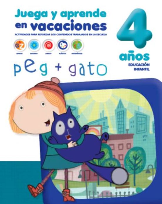 Peg + Gato 4 Años Juega Y Aprende En Vacaciones