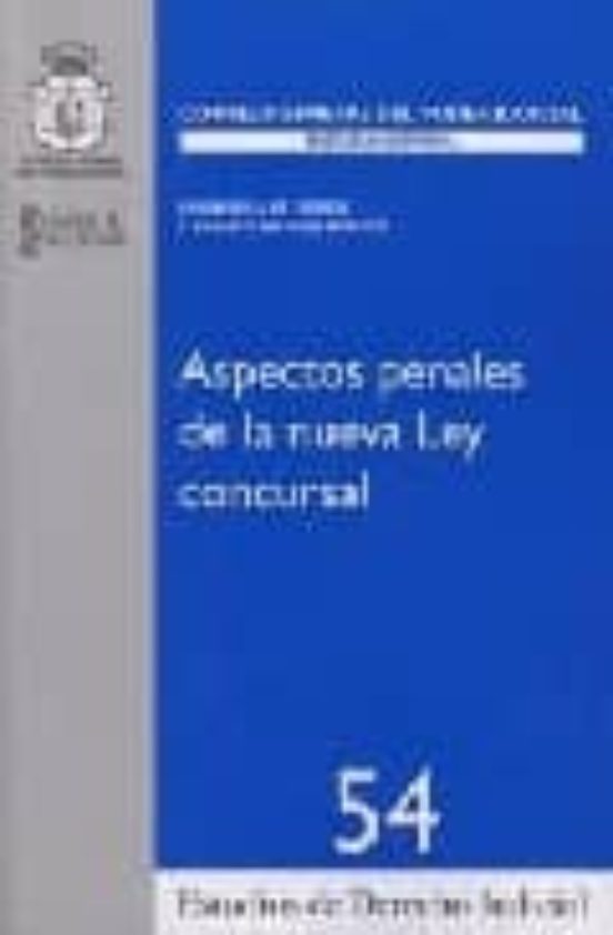 Aspectos Penales De La Nueva Ley Concursal