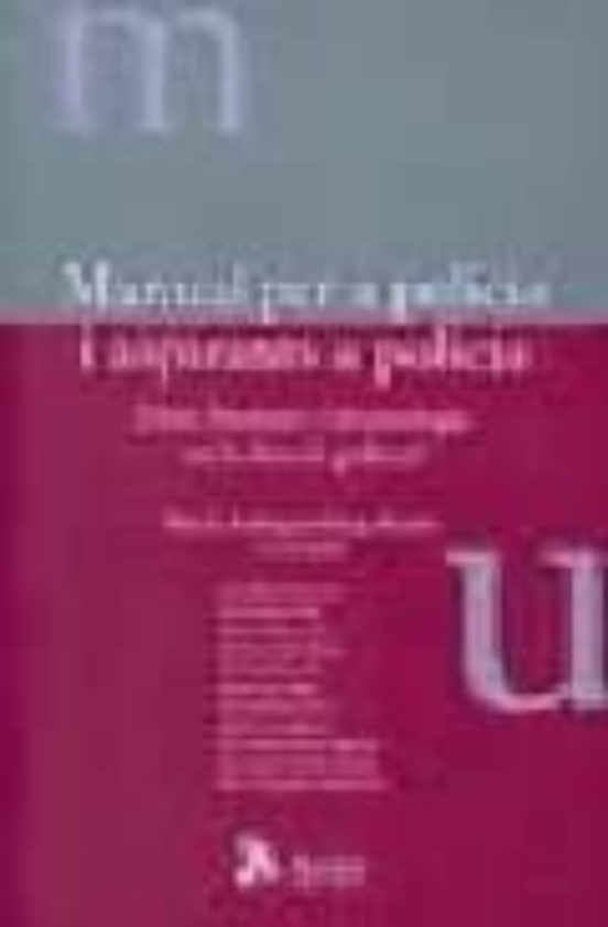 Manual Per A Policia I Aspirants A Policia