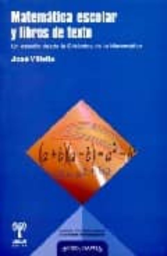 Matematica Escolar Y Libros De Texto